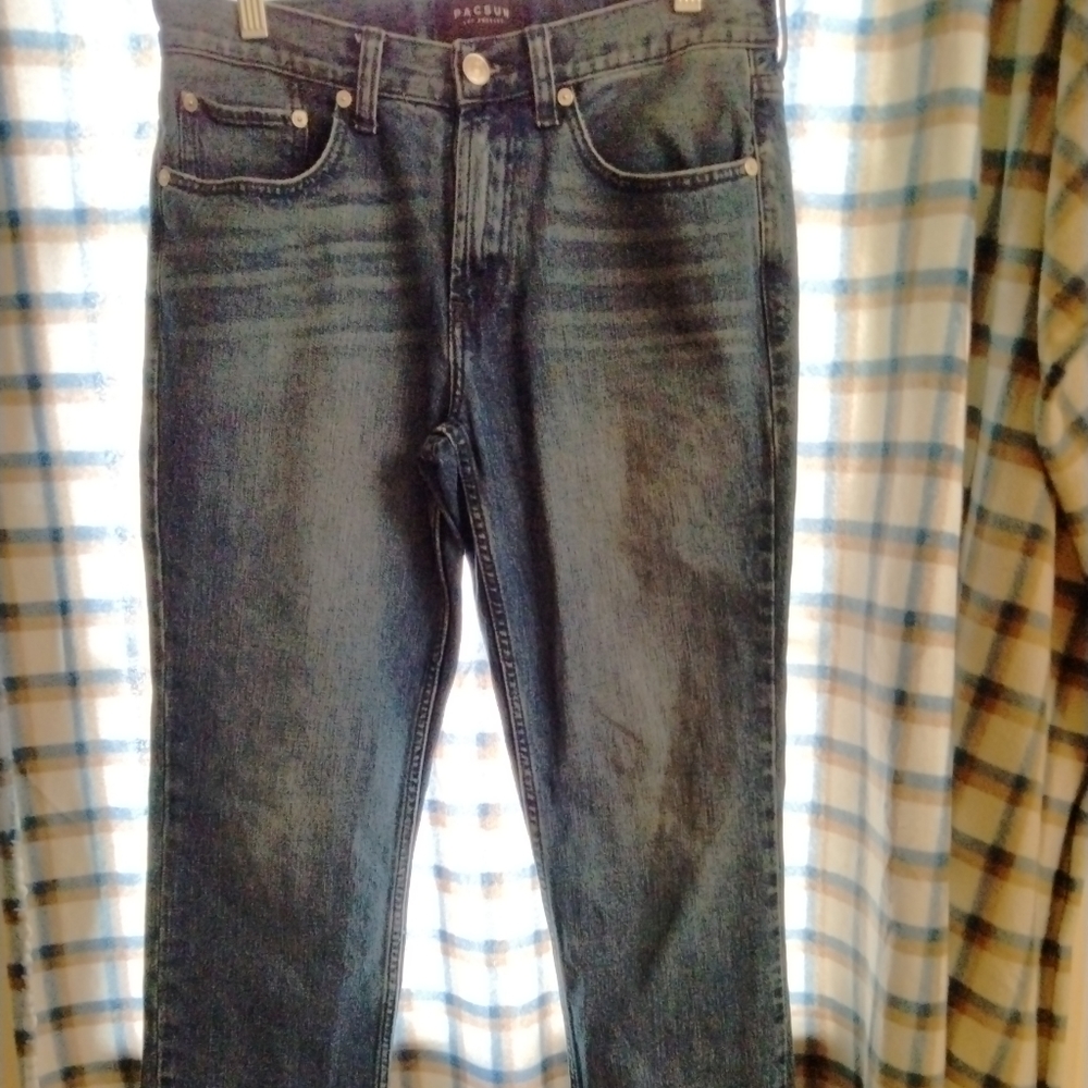MEN'S PACSUN SLIM COMFORT STRETCH 👖 30X32 Creased & Slightly faded.